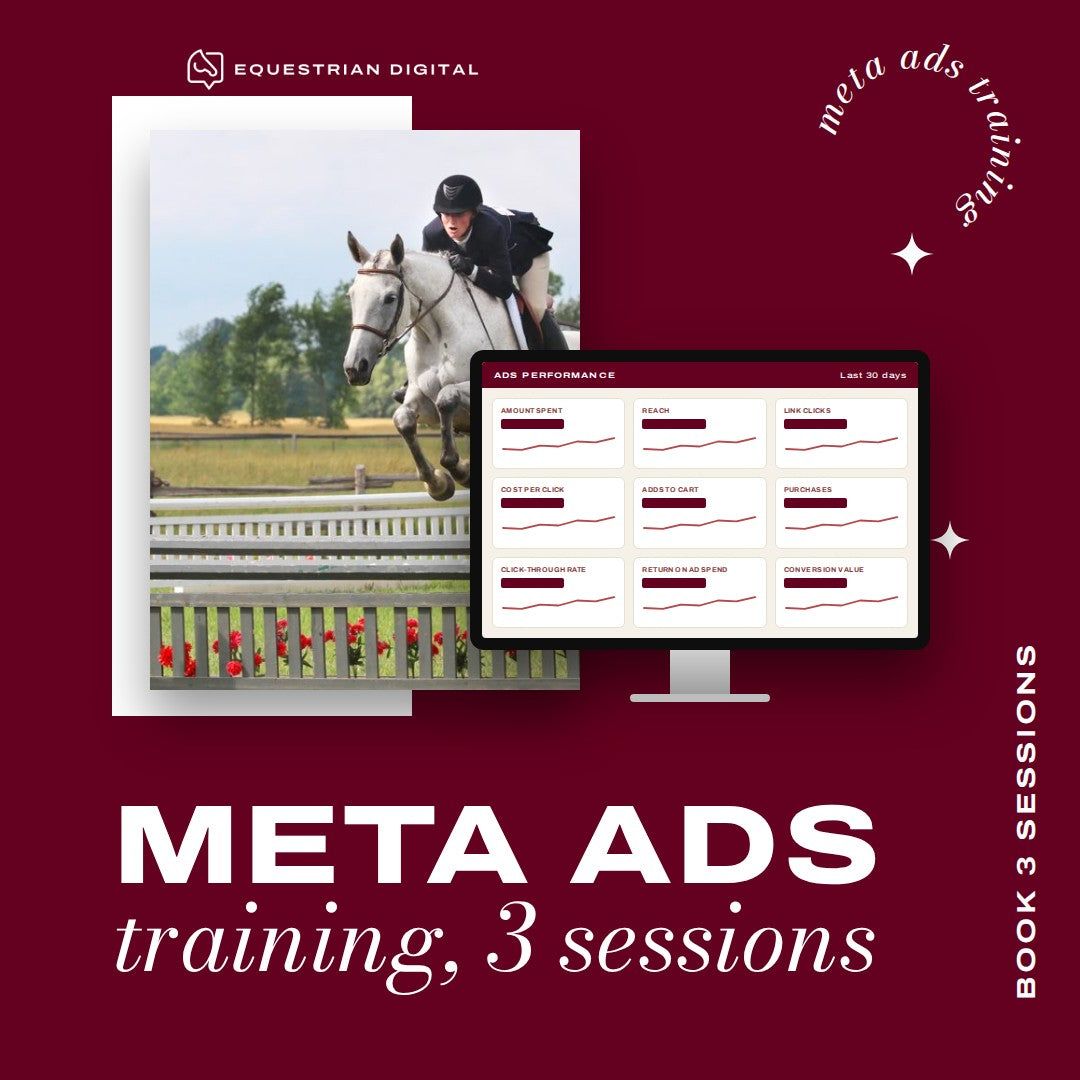 Meta Ads Training | 3 x 1:1 Sessions